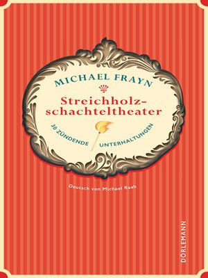 cover image of Streichholzschachteltheater